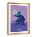 Triceratops espiritual - Lalonncheraa | Cuadro decorativo de Canvas Lab