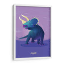Triceratops espiritual - Lalonncheraa | Cuadro decorativo de Canvas Lab