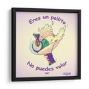 Eres un pollito no puedes volar - Lalonncheraa | Cuadro decorativo de Canvas Lab