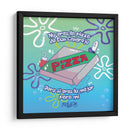 La pizza de don cangrejo - Lalonncheraa | Cuadro decorativo de Canvas Lab