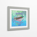 La pizza de don cangrejo - Lalonncheraa | Cuadro decorativo de Canvas Lab