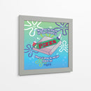 La pizza de don cangrejo - Lalonncheraa | Cuadro decorativo de Canvas Lab