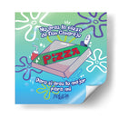 La pizza de don cangrejo - Lalonncheraa | Cuadro decorativo de Canvas Lab