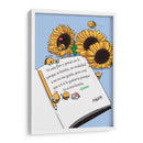 Pense en ti porque tu si eres bonita, frase, shrek - Lalonncheraa | Cuadro decorativo de Canvas Lab