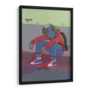 Mundo pensador - Lalonncheraa | Cuadro decorativo de Canvas Lab