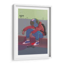 Mundo pensador - Lalonncheraa | Cuadro decorativo de Canvas Lab