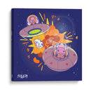 Vacas espaciales - Lalonncheraa | Cuadro decorativo de Canvas Lab