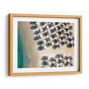 En la playa alineados - Cariteshop | Cuadro decorativo de Canvas Lab