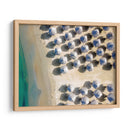 En la playa alineados - Cariteshop | Cuadro decorativo de Canvas Lab