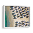 En la playa alineados - Cariteshop | Cuadro decorativo de Canvas Lab