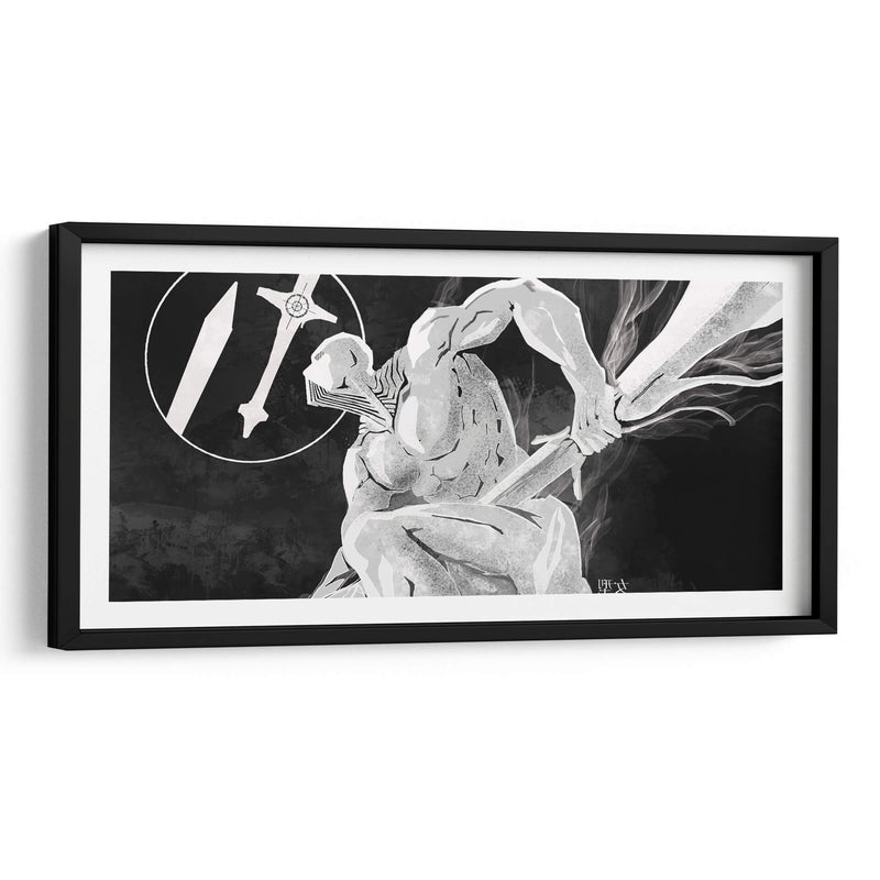 El Titan - Raúl Bermudez | Cuadro decorativo de Canvas Lab