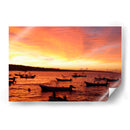 Amanecer pesquero - moraviorato | Cuadro decorativo de Canvas Lab