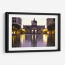 cabañas dia lluvioso - moraviorato | Cuadro decorativo de Canvas Lab