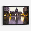 cabañas dia lluvioso - moraviorato | Cuadro decorativo de Canvas Lab