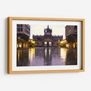 cabañas dia lluvioso - moraviorato | Cuadro decorativo de Canvas Lab