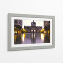 cabañas dia lluvioso - moraviorato | Cuadro decorativo de Canvas Lab