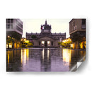 cabañas dia lluvioso - moraviorato | Cuadro decorativo de Canvas Lab