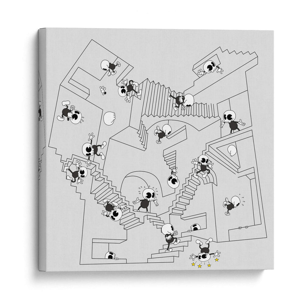 Laberinto Inagotable Kullws - Khevth Art | Cuadro decorativo de Canvas Lab
