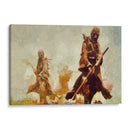 Guerreros - Raúl Bermudez | Cuadro decorativo de Canvas Lab