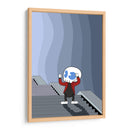 Joker Kullws Blue - Khevth Art | Cuadro decorativo de Canvas Lab