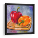 Chiles - Adriana Sosa | Cuadro decorativo de Canvas Lab