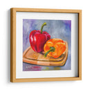 Chiles - Adriana Sosa | Cuadro decorativo de Canvas Lab