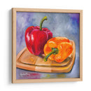 Chiles - Adriana Sosa | Cuadro decorativo de Canvas Lab