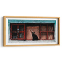 Gato negro - HSaucedo | Cuadro decorativo de Canvas Lab