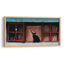 Gato negro - HSaucedo | Cuadro decorativo de Canvas Lab