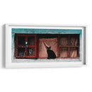 Gato negro - HSaucedo | Cuadro decorativo de Canvas Lab