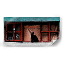 Gato negro - HSaucedo | Cuadro decorativo de Canvas Lab