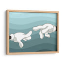 Creación de Adán Azul - Khevth Art | Cuadro decorativo de Canvas Lab