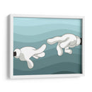 Creación de Adán Azul - Khevth Art | Cuadro decorativo de Canvas Lab