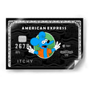 Itchy Amex - Khevth Art | Cuadro decorativo de Canvas Lab