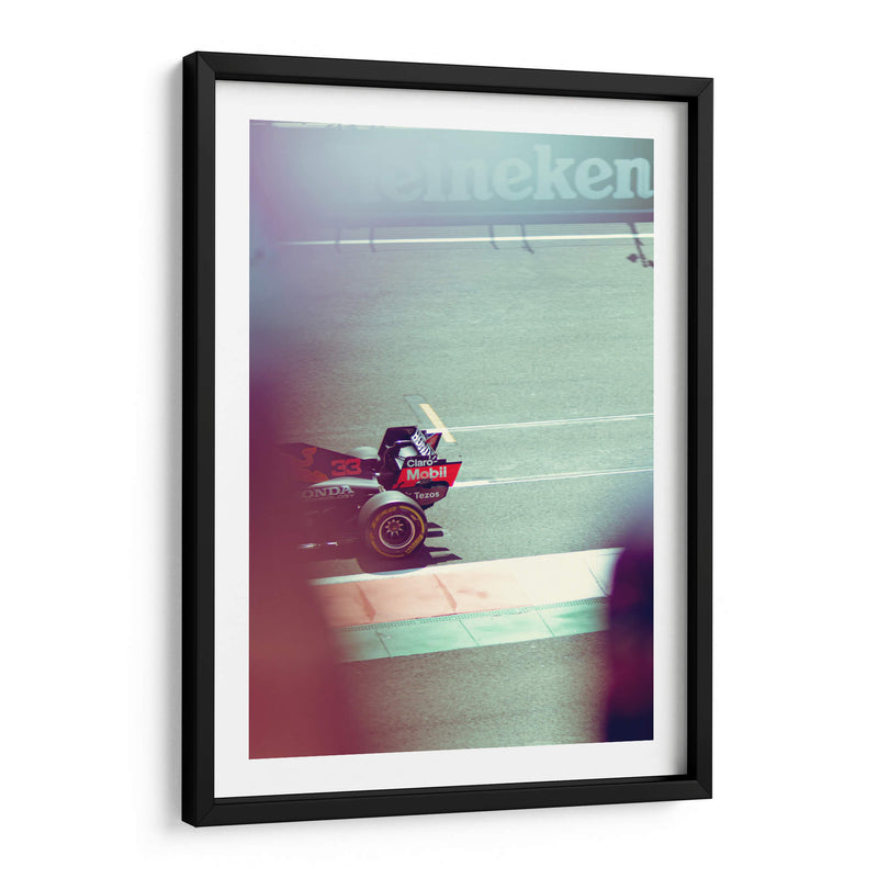 Max Verstappen - Carlos Santiago | Cuadro decorativo de Canvas Lab