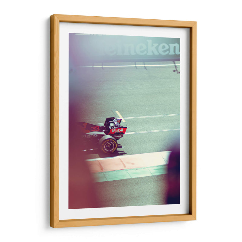 Max Verstappen - Carlos Santiago | Cuadro decorativo de Canvas Lab