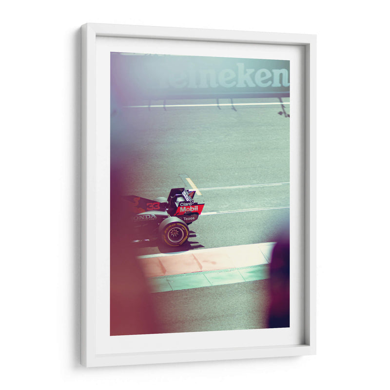 Max Verstappen - Carlos Santiago | Cuadro decorativo de Canvas Lab
