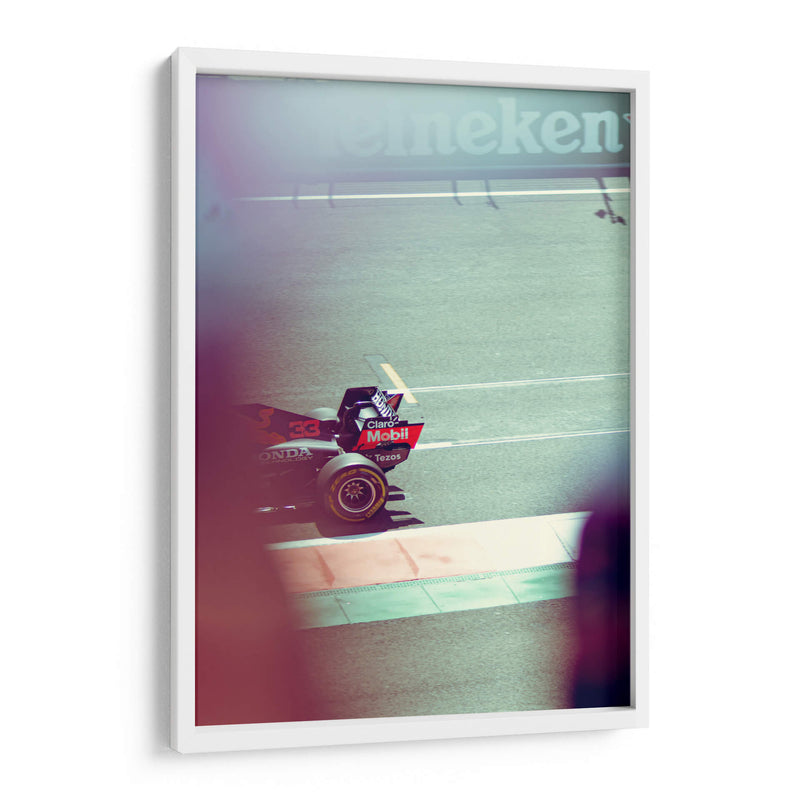 Max Verstappen - Carlos Santiago | Cuadro decorativo de Canvas Lab