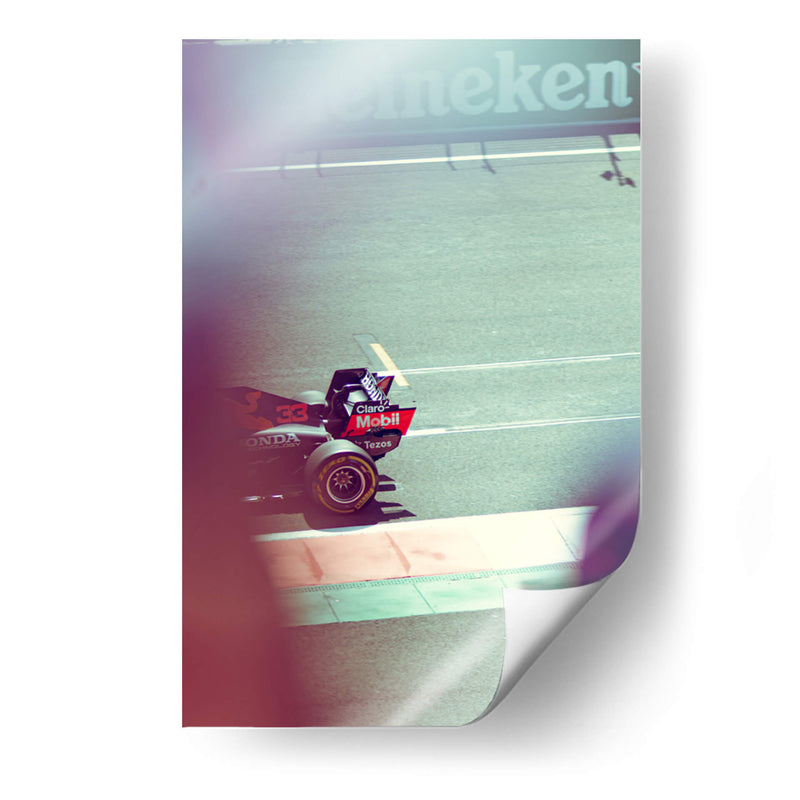 Max Verstappen - Carlos Santiago | Cuadro decorativo de Canvas Lab