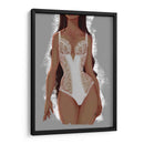 Encaje - Púrpura Imperial | Cuadro decorativo de Canvas Lab