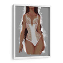 Encaje - Púrpura Imperial | Cuadro decorativo de Canvas Lab