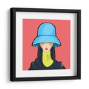 Sombrero Azul - Púrpura Imperial | Cuadro decorativo de Canvas Lab