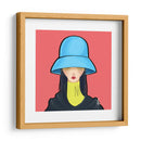 Sombrero Azul - Púrpura Imperial | Cuadro decorativo de Canvas Lab