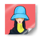 Sombrero Azul - Púrpura Imperial | Cuadro decorativo de Canvas Lab