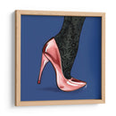 Rosa y Encaje - Púrpura Imperial | Cuadro decorativo de Canvas Lab