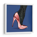 Rosa y Encaje - Púrpura Imperial | Cuadro decorativo de Canvas Lab