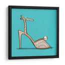 Zapatilla de Perlas - Púrpura Imperial | Cuadro decorativo de Canvas Lab