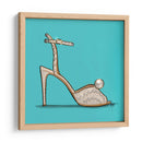 Zapatilla de Perlas - Púrpura Imperial | Cuadro decorativo de Canvas Lab