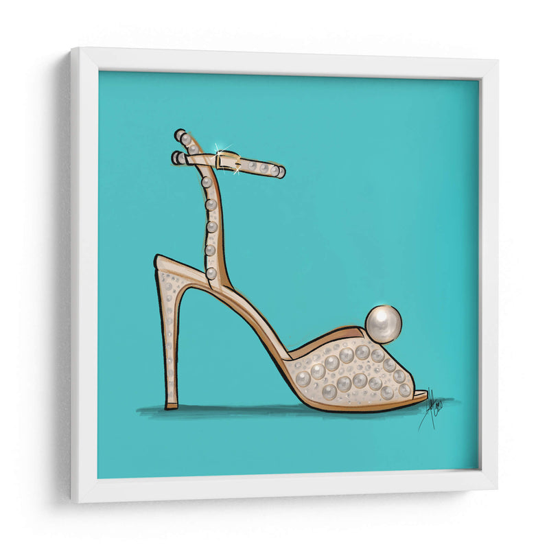 Zapatilla de Perlas - Púrpura Imperial | Cuadro decorativo de Canvas Lab