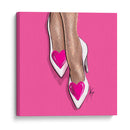 Zapatillas de Corazón - Púrpura Imperial | Cuadro decorativo de Canvas Lab